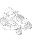 Page G Diagram and Parts List for 13AM762F765 2007 Bolens Lawn Tractor