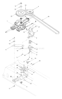 Page D Diagram and Parts List for 13AO683G163 2003 Bolens Lawn Tractor