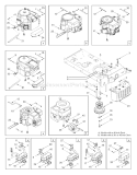 Page E Diagram and Parts List for 13AO683G163 2003 Bolens Lawn Tractor