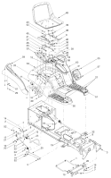 Part Location Diagram of 910-0271 MTD Hex Nut 1/4-20 Thd.