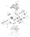 Page H Diagram and Parts List for 14AG808H163 2003 Bolens Lawn Tractor