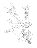Part Location Diagram of 649-04030-0637 MTD HANDLE ASM-UPPER