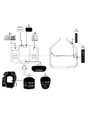 Page B Diagram and Parts List for 21A-250J265 2008 Bolens Tiller