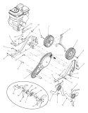 Page A Diagram and Parts List for 21A-332C765 2005 Bolens Tiller