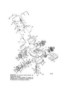 Part Location Diagram of 756-1231 MTD Input Pulley