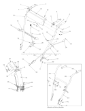 Page E Diagram and Parts List for 31AS611D163 2004 Bolens Snow Blower