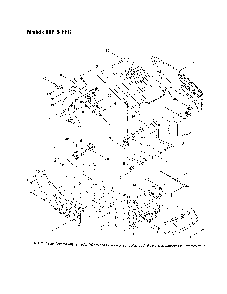 Part Location Diagram of 783-0475B MTD Left Hand Side Panel (8-style)