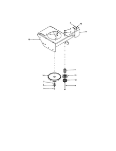 Frame Diagram and Parts List for 550  Bolens Edger
