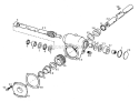 Part Location Diagram of 1185841 MTD Handle Assembly Hydro