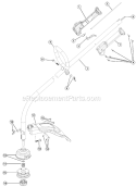 Page A Diagram and Parts List for BL100 41AD100G163 Bolens Trimmer