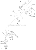 Page A Diagram and Parts List for BL100 41BD100G163 Bolens Trimmer