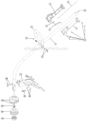 Page A Diagram and Parts List for BL100 41CD100G163 Bolens Trimmer