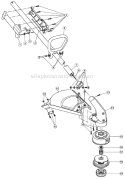 Page A Diagram and Parts List for BL150 41AD150G065 Bolens Trimmer