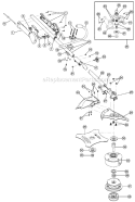 Page A Diagram and Parts List for BL250 41AD25G-065 Bolens Trimmer