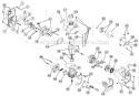 Part Location Diagram of 753-04470 MTD Crank Case Service Assembly (includes 9)