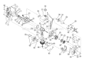 Page B Diagram and Parts List for BL410 21AK410G163 Bolens Tiller