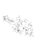Page B Diagram and Parts List for BL410 21B-121R765 Bolens Tiller