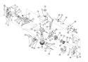 Page B Diagram and Parts List for BL410 21BK410G163 Bolens Tiller