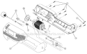Page B Diagram and Parts List for BL50 41AC105G163 Bolens Trimmer
