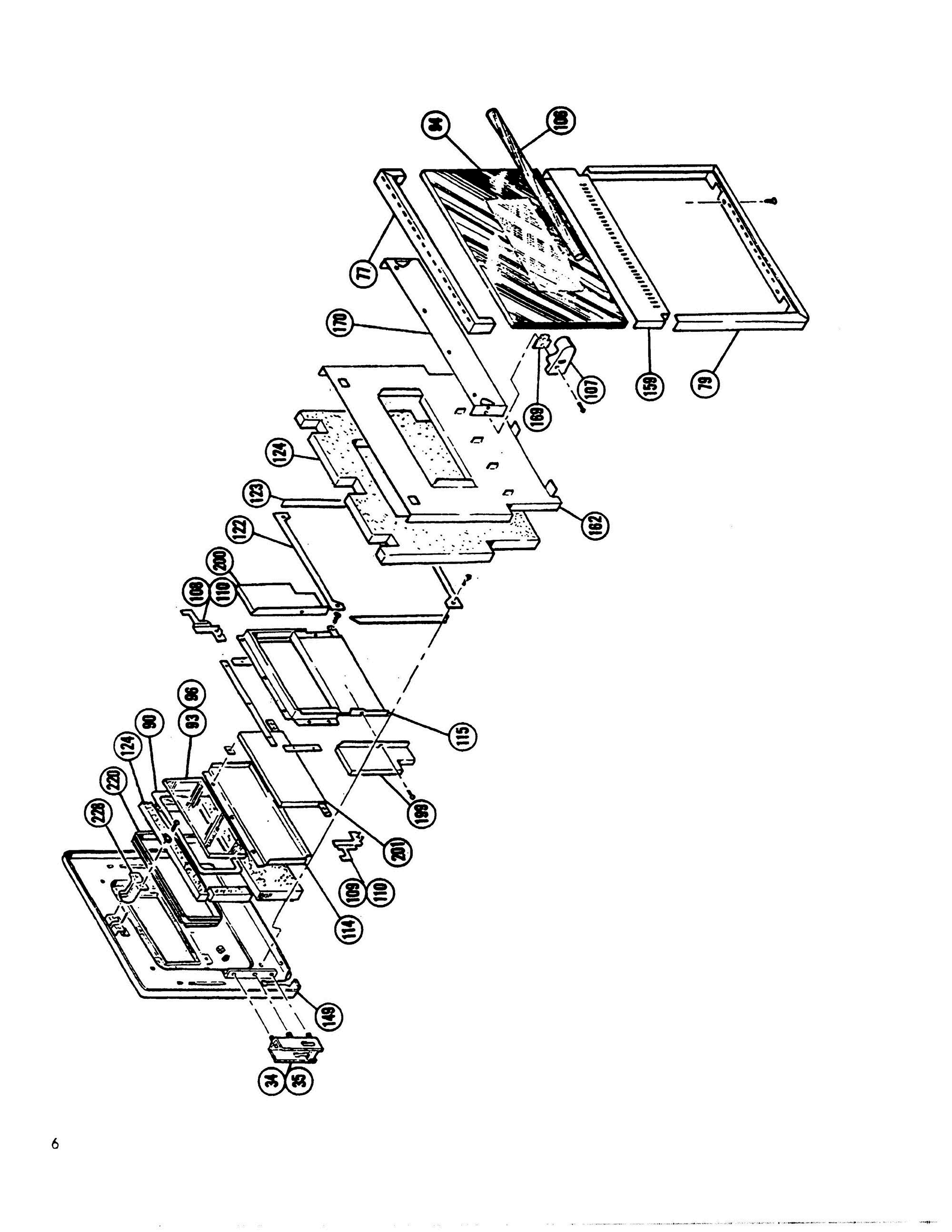 08 - DOOR Diagram and Parts List for CMT-21  Bosch 