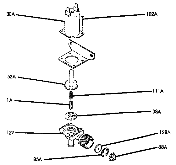 Section 4 Diagram and Parts List for CP10  Thermador Dishwasher