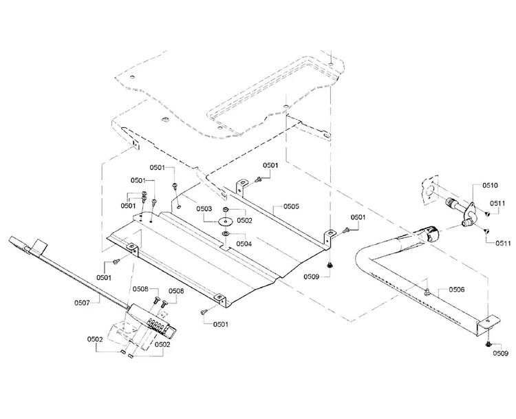 Burner Asy Diagram and Parts List for HGIP054UC 02 Bosch Range