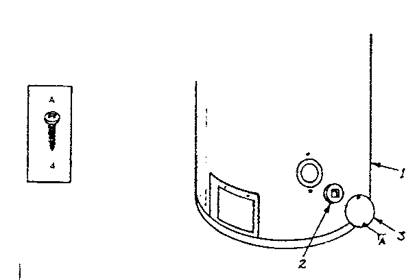 Jacket Diagram and Parts List for 153332850  Kenmore Water Heater