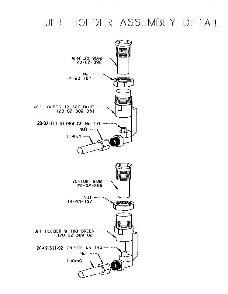 Section 3 Diagram and Parts List for SCG456RW  Thermador Cooktop