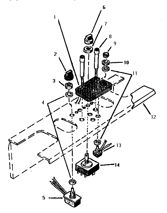 Wire Harness And Components Diagram and Parts List for SGT3002  Thermador Cooktop