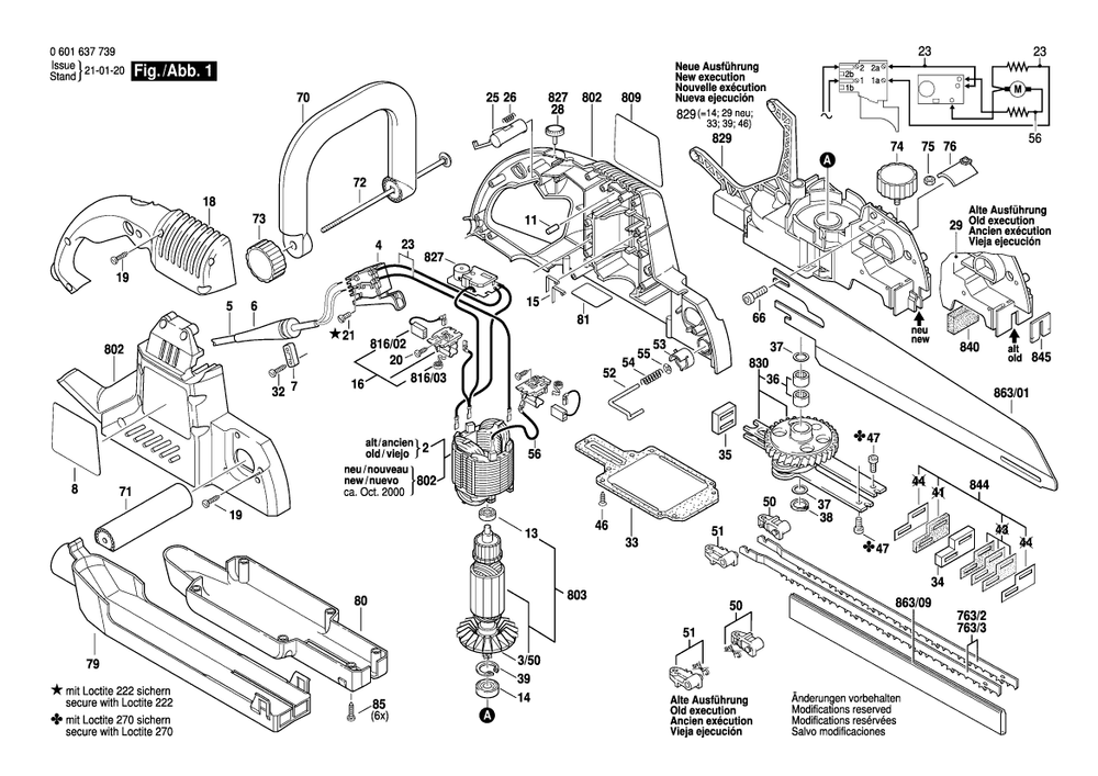 Diagram Diagram and Parts List for GFZ16-35AC 0 601 637 739 Bosch Table Saw Accessories