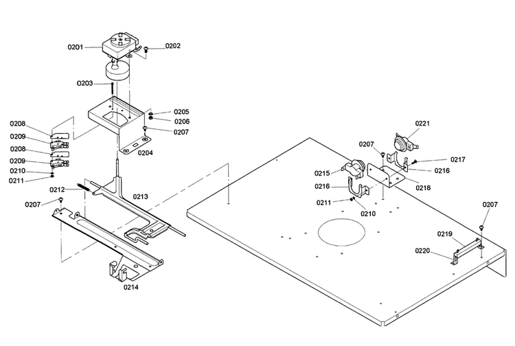 Latch Diagram and Parts List for HBL745AUC 03 Bosch Wall Oven