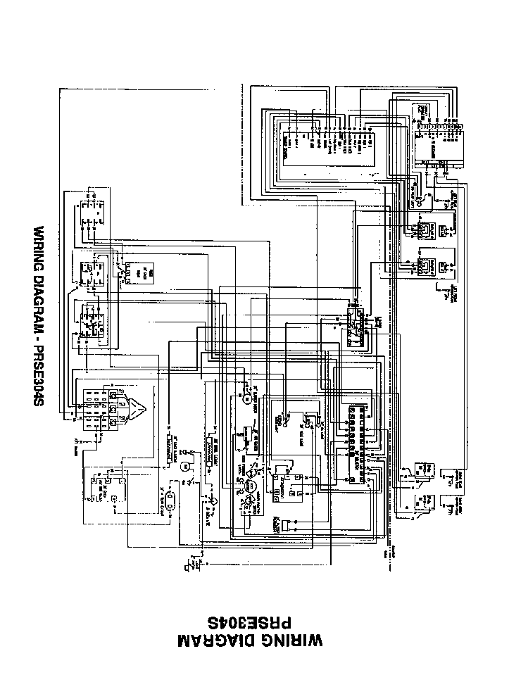 Page 16 Diagram and Parts List for PRSE304S  Thermador Range