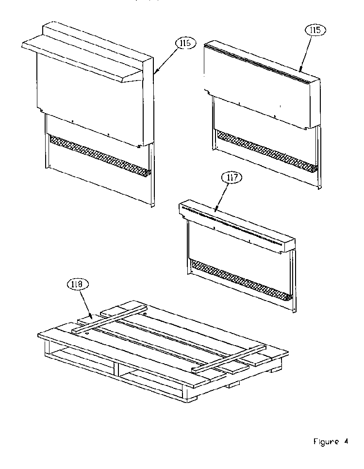 Trim Assembly Diagram and Parts List for GCRG304  Thermador Range