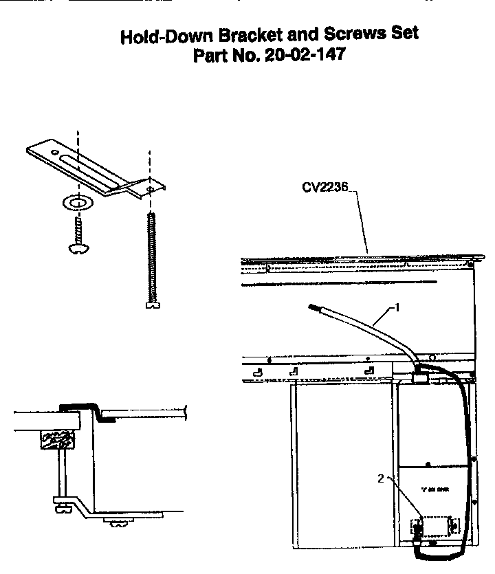 Section 3 Diagram and Parts List for CEH365QW  Thermador Cooktop
