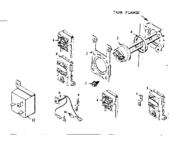 Functional Replacement Parts Diagram and Parts List for 15332640  Kenmore Water Heater