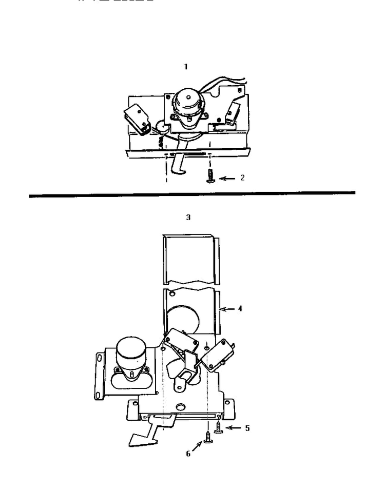 Motorized Oven Door Latches Diagram and Parts List for CT227N-01  Thermador Wall Oven