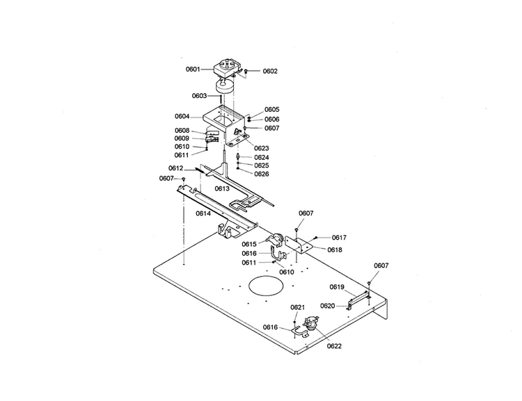 Lower Plenum Diagram and Parts List for HBN5055AUC 01 Bosch Wall Oven