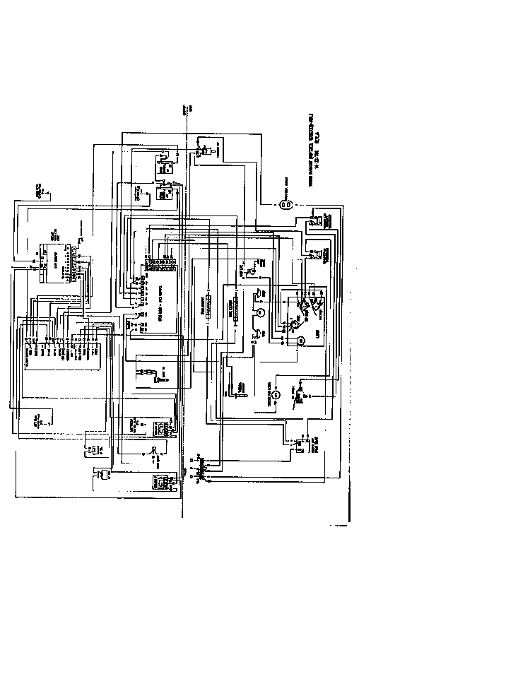 Wiring Diagram Diagram and Parts List for RDF30RS(PRIOR-9707)  Thermador Range
