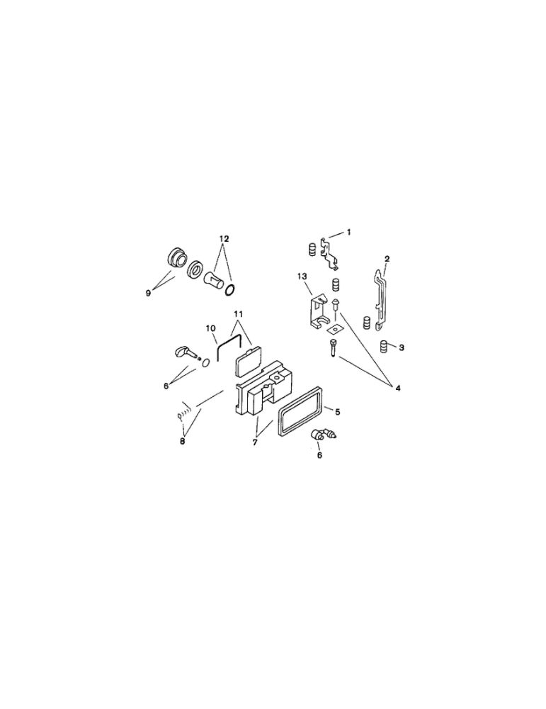 Dispenser Diagram and Parts List for SMU2042UC 09 Bosch Dishwasher