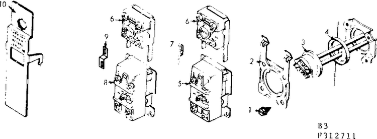 Functional Replacement Parts Diagram and Parts List for 153312711  Kenmore Water Heater