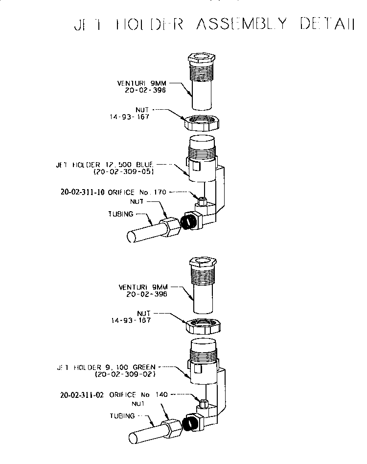Section 2 Diagram and Parts List for SCG365RW  Thermador Cooktop