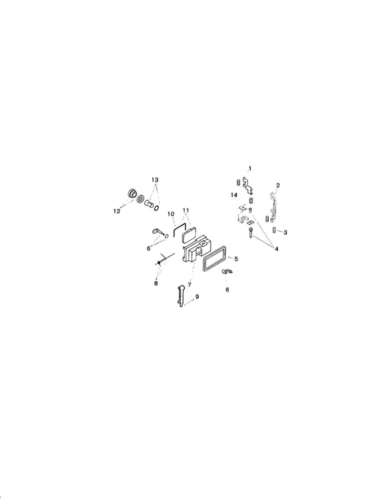 Dispenser Diagram and Parts List for SMU7052US 02 Bosch Dishwasher