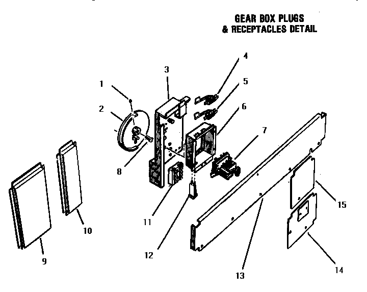 Section 4 Diagram and Parts List for CVSE36B  Thermador Cooktop