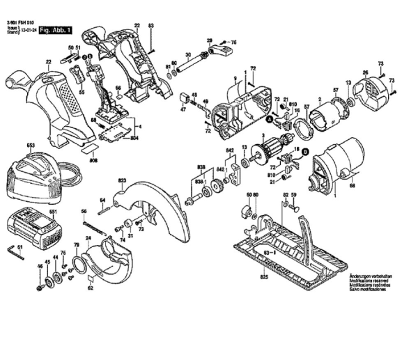 Bosch Ccs180b Diagram and Parts List for CCS180B  Bosch Circular Saw