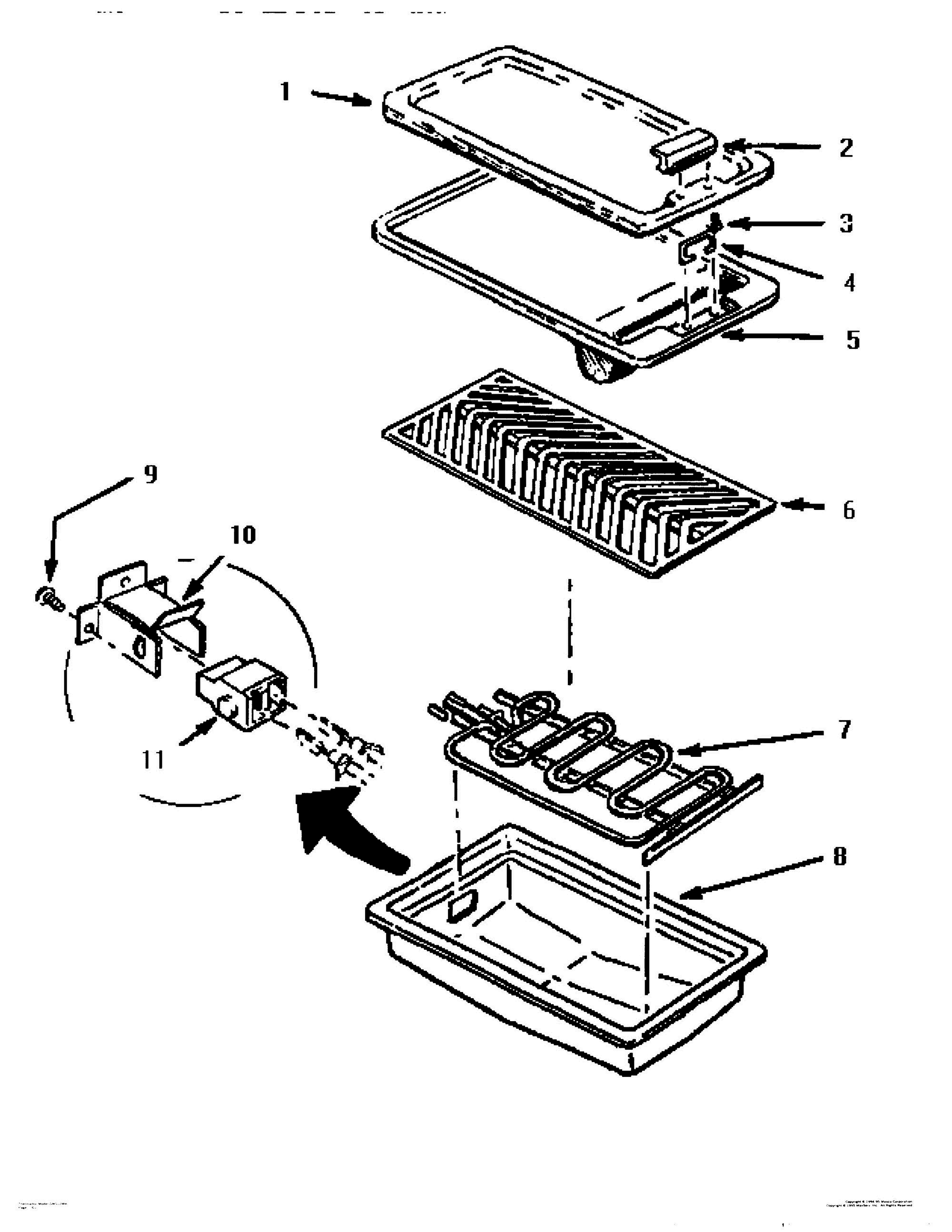 01 - ELEMENTS & PANS Diagram and Parts List for GNG12MW  Bosch Range