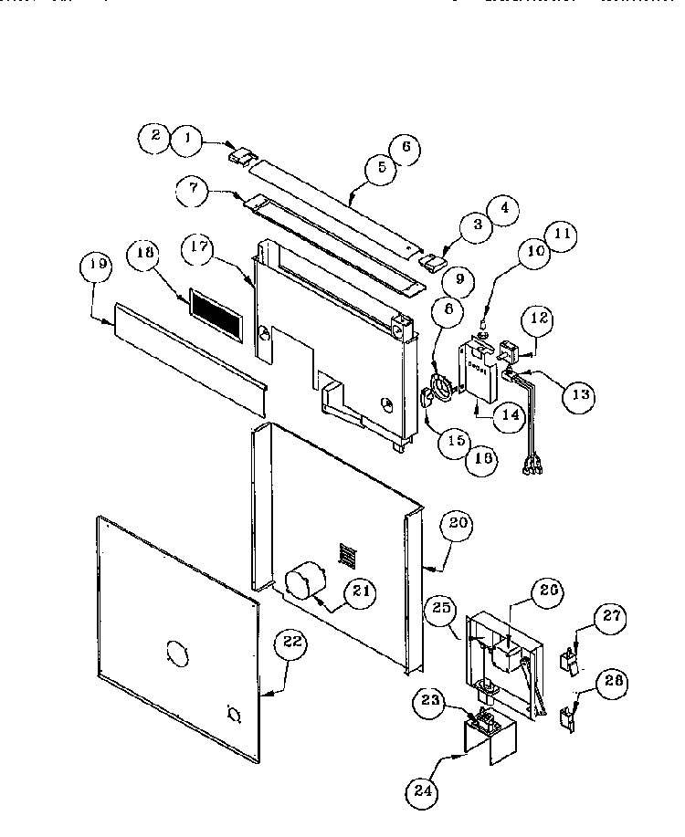Snorkel Assembly Diagram and Parts List for RDDS30V  Thermador Range