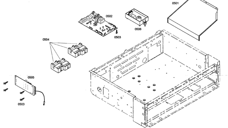 Ingitor Assy Diagram and Parts List for PRL304EG02  Thermador Range