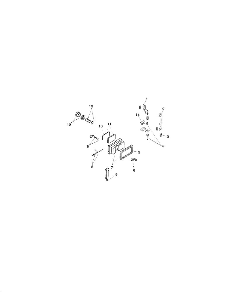 Dispenser Diagram and Parts List for SMU7056UC-09 FD7307, 7504-7506 Bosch Dishwasher