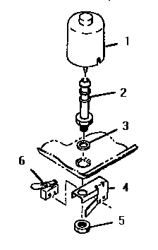 Float Switch Assembly Diagram and Parts List for TD5000S  Thermador Dishwasher
