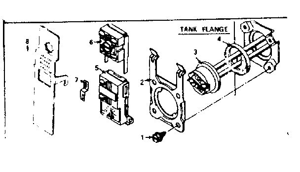 Functional Replacement Parts Diagram and Parts List for 15332041  Kenmore Water Heater